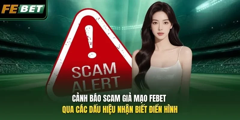 Cảnh báo scam giả mạo FEBET qua các dấu hiệu nhận biết điển hình