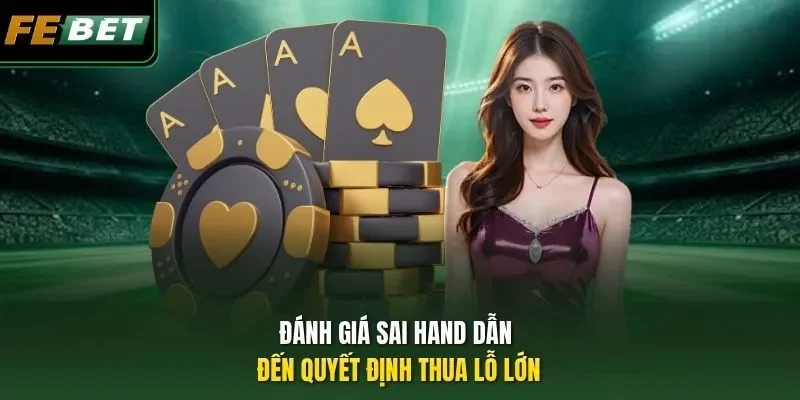 Đánh giá sai hand dẫn đến quyết định thua lỗ lớn